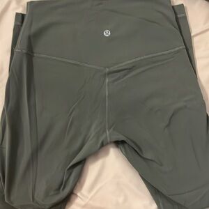 Grey Eucalyptus Lululemon Align 25” Leggings